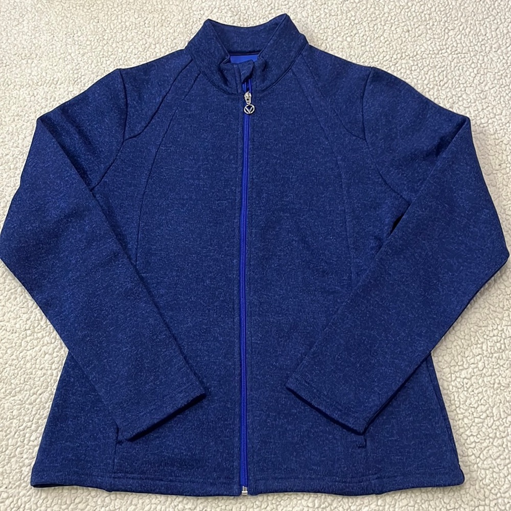 🟤Women’s zipper down sweater brand new size M